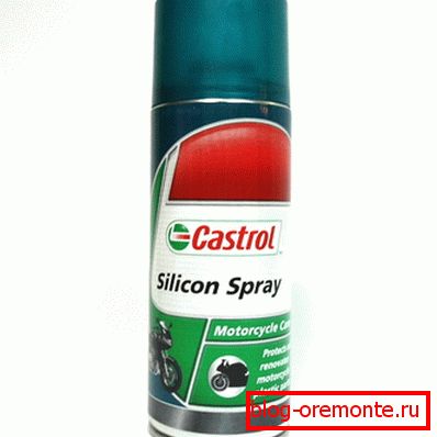 Silicone grease is convenient to use - it is sold as a spray Silicone grease is convenient to use - it is sold as a spray