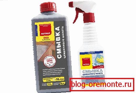 Cement remover