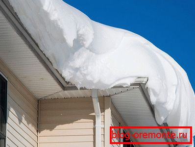 Snegozaderzhateli protect from avalanche snowfall