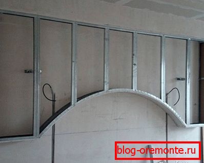 How to make a niche in the bedroom