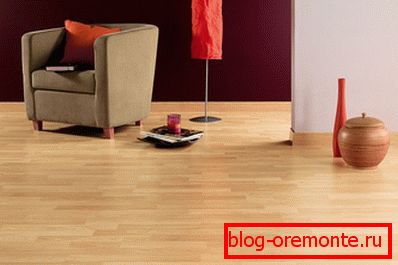 The combination of color laminate and walls