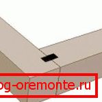 Connection on a rectangular key. Connection on a rectangular key.
