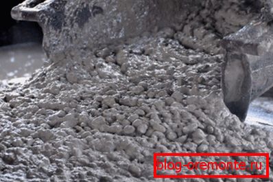 The ratio of cement-sand-crushed stone in concrete determines its properties. The ratio of cement-sand-crushed stone in concrete determines its properties.