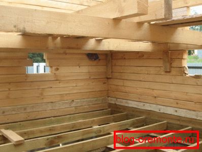 Making a log for the floor and walls