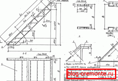 Creating projects of flight of stairs, you should be guided by the existing GOST, since they take into account all the elements of safety and convenience, which at the same time will greatly facilitate the process of making calculations