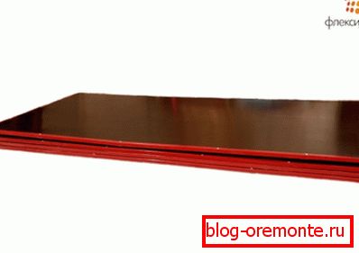 Special boards for creating warm formwork Special boards for creating warm formwork