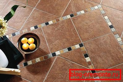 Layout tile method
