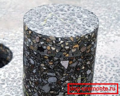 Cold asphalt cut. Cold asphalt cut.