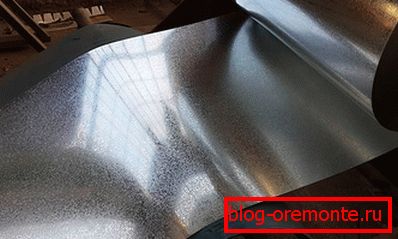 Galvanized sheet steel