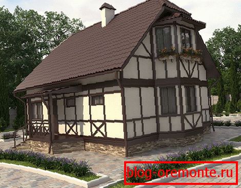 Walls and roof гармонируют друг с другом