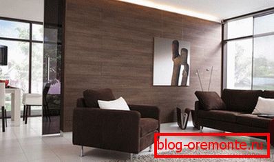Walls in the living area