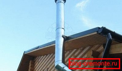 Metal chimney