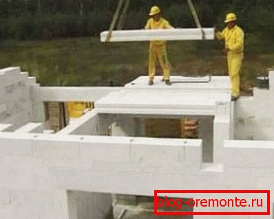 Construction of aerated concrete Construction of aerated concrete