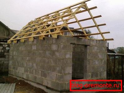 Construction using cellular blocks Construction using cellular blocks