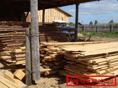 Drying lumber to the required parameters