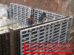 This formwork performs two functions at once, which saves a lot of time. This formwork performs two functions at once, which saves a lot of time.
