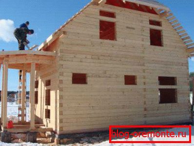 Such buildings can be erected even in winter. Such buildings can be erected even in winter.