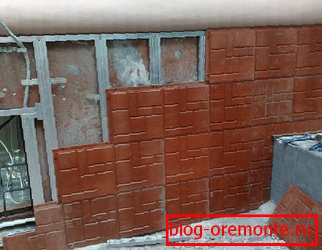Installation of panels