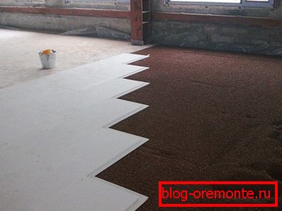 Dry floor screed do it yourself