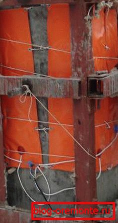 Thermoelectromats allow to work in the winter. Thermoelectromats allow to work in the winter.