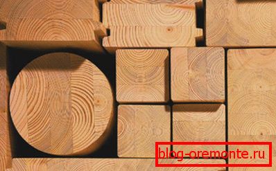 Types of profiled glued timber Types of profiled glued timber