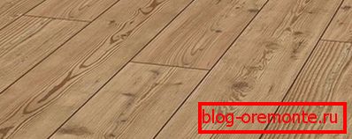 Embossing on laminate