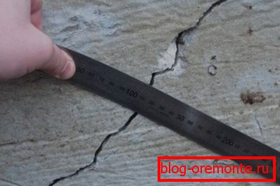 Crack due to precipitation. Crack due to precipitation.
