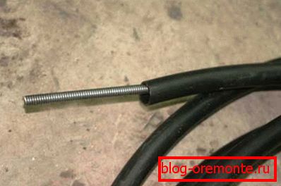Tube for eccentric shaft