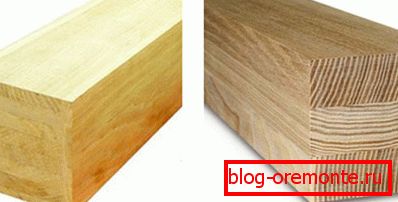 Solid and glued smooth (non-profiled) timber Solid and glued smooth (non-profiled) timber