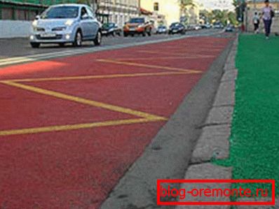 Colored asphalt is rarely due mainly to high cost. Colored asphalt is rarely due mainly to high cost.