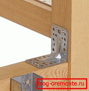 Corner в качестве крепежного элемента для соединения брусьев Corner в качестве крепежного элемента для соединения брусьев