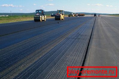 Laying of the federal highway. Laying of the federal highway.