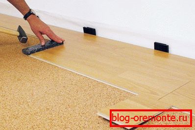 Laying slats
