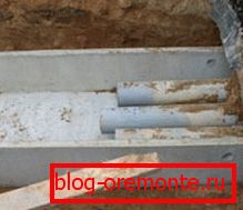Laying of heat pipes Laying of heat pipes
