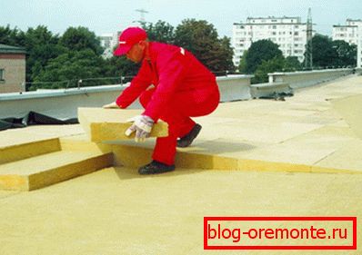 Razulukka flat roof with insulation