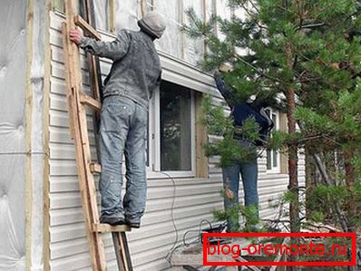 Installation of insulation with waterproofing and subsequent plating Installation of insulation with waterproofing and subsequent plating