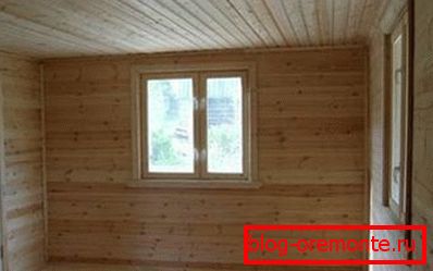 Insulation from the inside is used when external insulation is not possible. Insulation from the inside is used when external insulation is not possible.