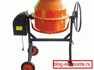 An ordinary concrete mixer can act as a mixer. An ordinary concrete mixer can act as a mixer.