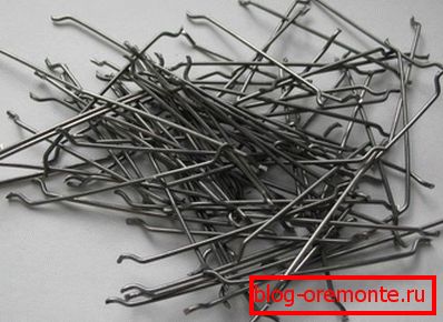 Fiber concrete may contain steel waste. Fiber concrete may contain steel waste.