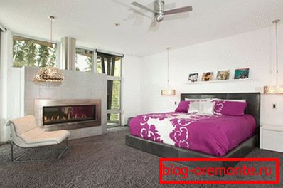 In the bedroom