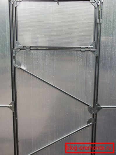 In the greenhouse factory manufacturing here is the door In the greenhouse factory manufacturing here is the door
