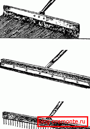 Types of road brushes Types of road brushes