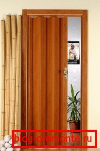Foldable interior door. all types of interior doors