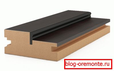 Types of door frames: MDF Types of door frames: MDF