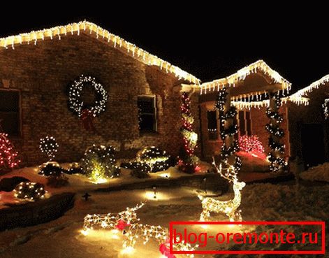 Types of facade lighting