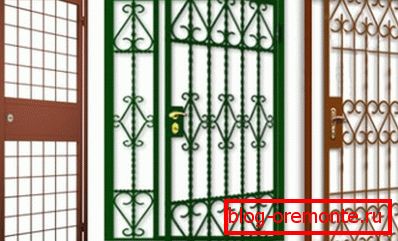 Types of lattice doors Types of lattice doors