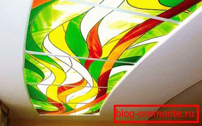 Colorful stained glass Colorful stained glass