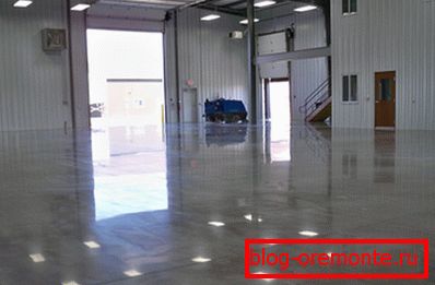 Appearance treated floor Appearance treated floor