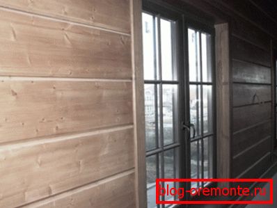The interior wall decoration imitation timber transforms the house completely. The interior wall decoration imitation timber transforms the house completely.