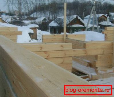 The erection of timber construction. The erection of timber construction.